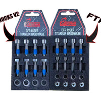 Titanium Hardware Kit for CFR Risers - Cheetah Factory Racing